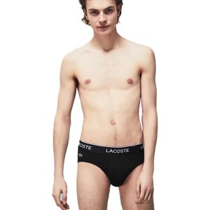 Lacoste Slips 3 Units Black S Men Lacoste Slips 3 Units Black S Men