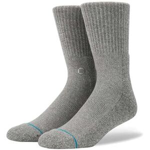 Stance Icon Socks 3 Pairs Grey Heather UK 8.5-11.5 Men,Women Stance Icon Socks 3 Pairs Grey Heather UK 8.5-11.5 Men,Women