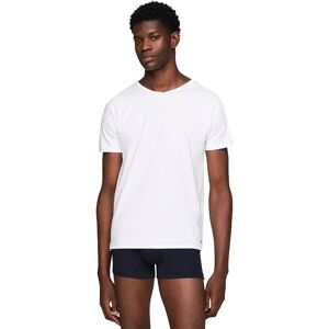 Tommy Hilfiger Um0um03137 Short Sleeve Base Layer 3 Units White / White / White L Men Tommy Hilfiger Um0um03137 Short Sleeve Base Layer 3 Units White / White / White L Men