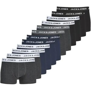 Jack & Jones Solid Boxers 12 Units Navy Blazer / Black / Dgm XL Men Jack & Jones Solid Boxers 12 Units Navy Blazer / Black / Dgm XL Men