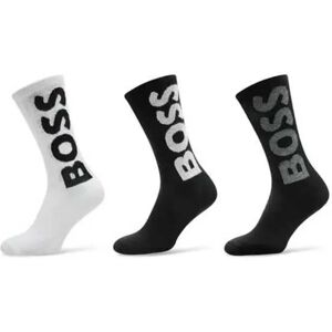 Boss Logo 10263518 Socks 3 Pairs Open Miscellaneous UK 9-12 Men Boss Logo 10263518 Socks 3 Pairs Open Miscellaneous UK 9-12 Men