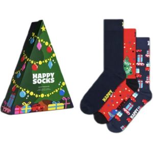 Happy Socks Holiday Tree Gift Set Crew Socks 3 Pairs Green UK 7.5-11.5 Men,Women Happy Socks Holiday Tree Gift Set Crew Socks 3 Pairs Green UK 7.5-11.5 Men,Women