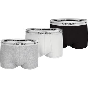 Calvin Klein Lv00nb4392 Boxers 3 Units Grey Heather / White / Black L Men Calvin Klein Lv00nb4392 Boxers 3 Units Grey Heather / White / Black L Men