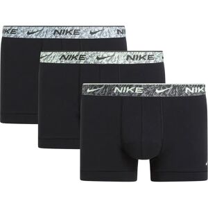 Nike Eday Trunk Boxers 3 Units Black / Glac Bl / Brly Vlt / Seq Mrbl Wb M Men Nike Eday Trunk Boxers 3 Units Black / Glac Bl / Brly Vlt / Seq Mrbl Wb M Men