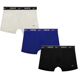 Nike Eday Trunk Boxers 3 Units Deep Night / White / Black L Men Nike Eday Trunk Boxers 3 Units Deep Night / White / Black L Men