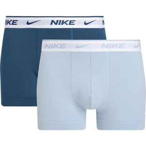 Nike Eday Trunk Boxers 2 Units Light Army Blue / Blue Force White XL Men Nike Eday Trunk Boxers 2 Units Light Army Blue / Blue Force White XL Men
