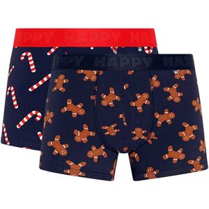 Happy Socks Gingerbreads Gift Set Boxers 2 Units M Men Happy Socks Gingerbreads Gift Set Boxers 2 Units M Men