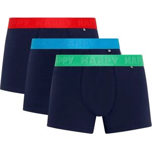 Happy Socks Solid Navys Boxers 3 Units M Men Happy Socks Solid Navys Boxers 3 Units M Men