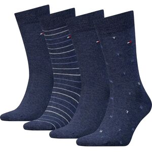 Tommy Hilfiger 701235375 Socks 4 Pairs Jeans UK 5.5-8 Men Tommy Hilfiger 701235375 Socks 4 Pairs Jeans UK 5.5-8 Men