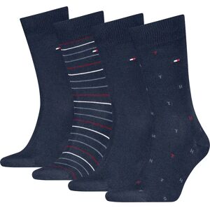 Tommy Hilfiger 701235375 Socks 4 Pairs Navy UK 5.5-8 Men Tommy Hilfiger 701235375 Socks 4 Pairs Navy UK 5.5-8 Men