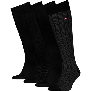 Tommy Hilfiger 701235378 Long Socks 4 Pairs Black UK 9-11 Men Tommy Hilfiger 701235378 Long Socks 4 Pairs Black UK 9-11 Men