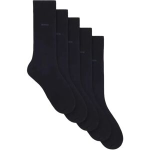 Boss Uni Color 10244642 01 Short Socks 5 Pairs Dark Blue UK 5-8 Men Boss Uni Color 10244642 01 Short Socks 5 Pairs Dark Blue UK 5-8 Men