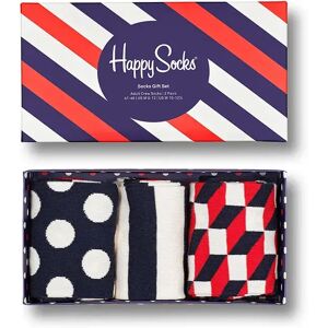 Happy Socks 3-gift Set Classics Socks Long Socks Multicolor UK 7.5-11.5 Men Happy Socks 3-gift Set Classics Socks Long Socks Multicolor UK 7.5-11.5 Men