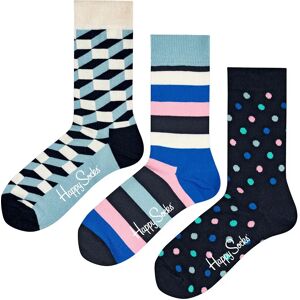 Happy Socks Filled Optic Long Socks 3 Pairs Multicolor UK 4-7 Men Happy Socks Filled Optic Long Socks 3 Pairs Multicolor UK 4-7 Men