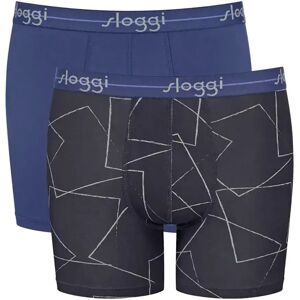 Sloggi Start Short Boxers 2 Units Blue Combination M Men Sloggi Start Short Boxers 2 Units Blue Combination M Men