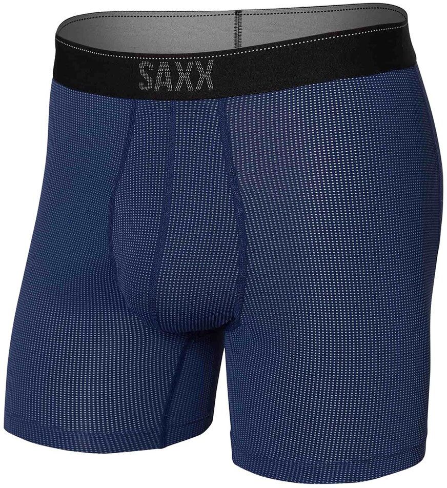 Saxx Underwear Quest Fly Boxers Midnight Blue II M Men