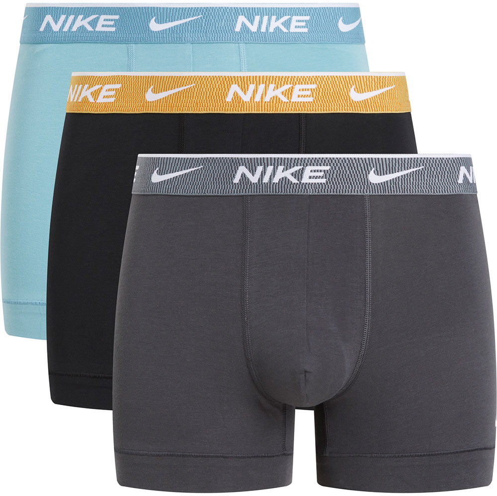 Nike Eday Trunk Boxers 3 Units Dm Trq / Black / Stn Gold Wb / An Move Wb M Men