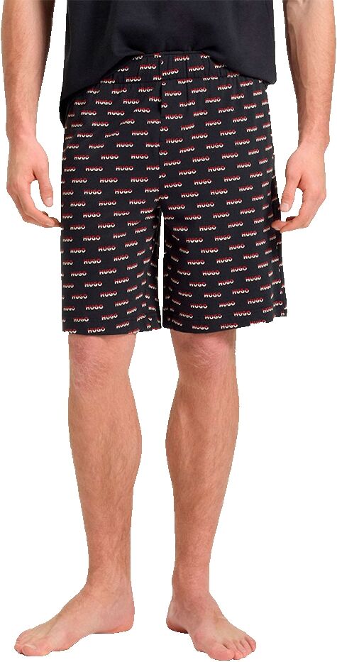Hugo Boss Split Logo 10270756 01 Pyjama Shorts Black S Men