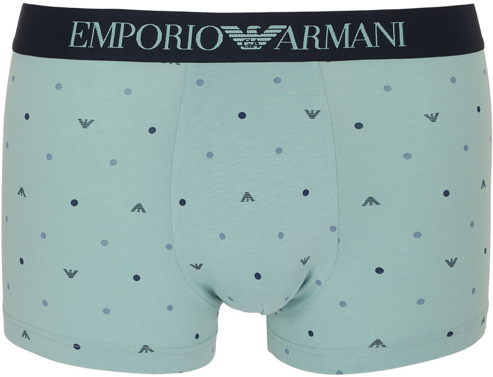 Emporio Armani Pattern Mix Trunk Boxers Surf Polkadots S Men