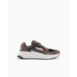 Ea7 Emporio Armani X8x178-xk382 Trainers Volcanic Glass / Black / Antart UK 7.5 Men,Women