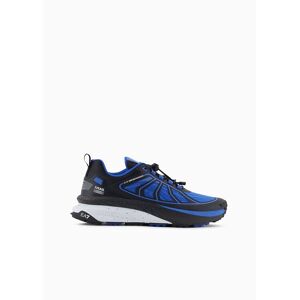 Ea7 Emporio Armani X8x193-xk408 Trainers Black / Dazzling Blue UK 9.5 Men,Women