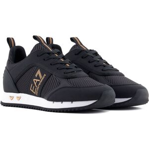 Ea7 Emporio Armani 7x000337_af18613 Trainers Black / Gold / White UK 10 Men,Women