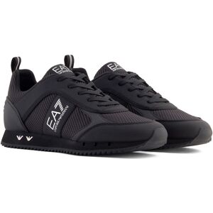 Ea7 Emporio Armani 7x000337_af18613 Trainers Triple Black / Silver UK 9.5 Men,Women