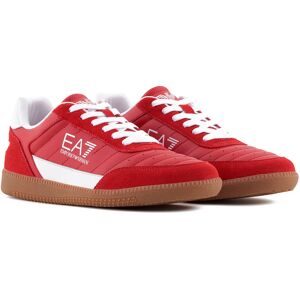 Ea7 Emporio Armani Heritage Ea 7 Trainers Red / White / Hone UK 11 Men,Women