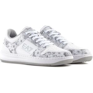 Ea7 Emporio Armani Slasher Trainers Floral / White UK 7.5 Men,Women