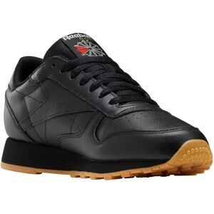 Reebok Classics Leather Trainers Core Black / Pure Grey / Reebok Rubber Gum-02 UK 8.5 Men,Women Reebok Classics Leather Trainers Core Black / Pure Grey / Reebok Rubber Gum-02 UK 8.5 Men,Women