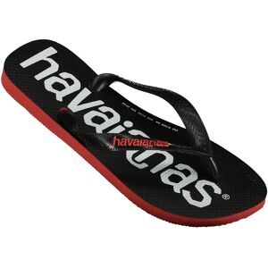 Havaianas Top Logomania 2 Red Flip Flops Black EU 43-44 Men,Women Havaianas Top Logomania 2 Red Flip Flops Black EU 43-44 Men,Women