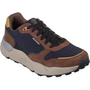 Skechers Bendino Trainers Brown Leather / Black Mesh UK 9.5 Men Skechers Bendino Trainers Brown Leather / Black Mesh UK 9.5 Men