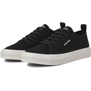 Jack & Jones Bayswater Canvas Trainers Anthracite UK 11 Men Jack & Jones Bayswater Canvas Trainers Anthracite UK 11 Men