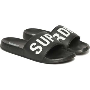 Superdry Core Vegan Pool Slides Black / Optic UK 6-7 Men Superdry Core Vegan Pool Slides Black / Optic UK 6-7 Men