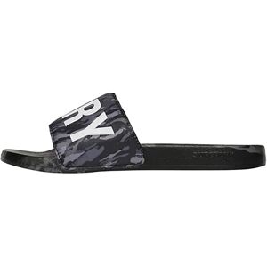 Superdry Camo Vegan Pool Slides Dark Grey Tiger Camo UK 6-7 Men Superdry Camo Vegan Pool Slides Dark Grey Tiger Camo UK 6-7 Men