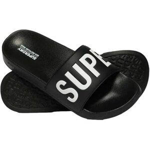 Superdry Core Vegan Pool Slides Black / Optic UK 6-7 Men Superdry Core Vegan Pool Slides Black / Optic UK 6-7 Men