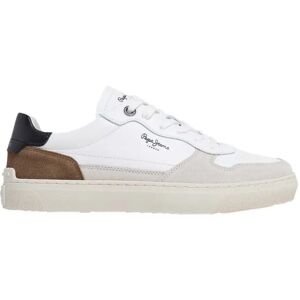Pepe Jeans Camden Nature Trainers Optic White UK 11 Men Pepe Jeans Camden Nature Trainers Optic White UK 11 Men