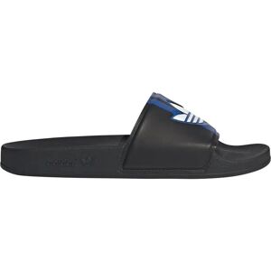adidas Originals Adilette Slides Core Black / Blue / Ftwr White UK 4 Men adidas Originals Adilette Slides Core Black / Blue / Ftwr White UK 4 Men
