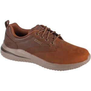 Skechers Delson 3.0 Glavine Trainers Dark Brown UK 9 Men Skechers Delson 3.0 Glavine Trainers Dark Brown UK 9 Men