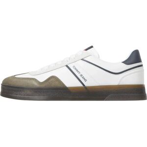 Tommy Hilfiger The Greenwich Retro Trainers Ecru UK 10.5 Men Tommy Hilfiger The Greenwich Retro Trainers Ecru UK 10.5 Men