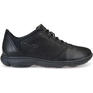 Geox Nebula Tumb Leather Trainers Black UK 12 Men Geox Nebula Tumb Leather Trainers Black UK 12 Men