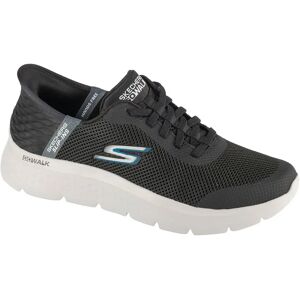 Skechers Go Walk Flex Hands Up Trainers Black / Grey UK 9 Men Skechers Go Walk Flex Hands Up Trainers Black / Grey UK 9 Men