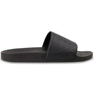 Hugo Boss Timein Mn Slides Black UK 11 Men Hugo Boss Timein Mn Slides Black UK 11 Men