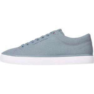 Tommy Hilfiger Vulc Low Core Canvas Trainers Overcast Grey EU 40 Men Tommy Hilfiger Vulc Low Core Canvas Trainers Overcast Grey EU 40 Men