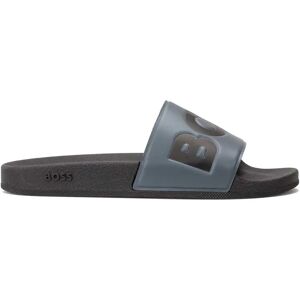 Boss Aryeh 10251721 Slides Dark Grey UK 9 Men Boss Aryeh 10251721 Slides Dark Grey UK 9 Men