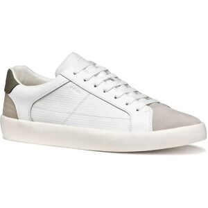 Geox Affile Trainers White / Military UK 10.5 Men Geox Affile Trainers White / Military UK 10.5 Men