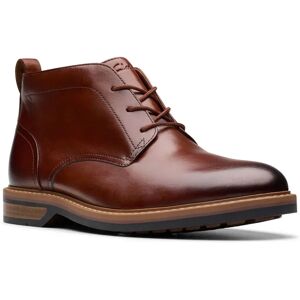 Clarks Shoes Aldwin Chukka Boots Mid Tan Leather UK 8.5 Men Clarks Shoes Aldwin Chukka Boots Mid Tan Leather UK 8.5 Men