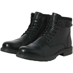 Jack & Jones Chatsworth Leather Ln Boots Anthracite UK 10 Men Jack & Jones Chatsworth Leather Ln Boots Anthracite UK 10 Men