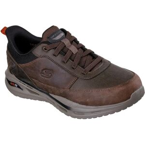 Skechers Arch Fit Orvan Moxley Trainers Cocoa Leather / Synthetic UK 6.5 Men Skechers Arch Fit Orvan Moxley Trainers Cocoa Leather / Synthetic UK 6.5 Men