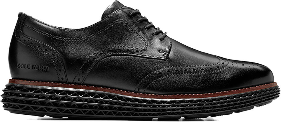 Cole Haan Originalgrand 2.0 Wingtip Oxfords Shoes Black UK 7 Men